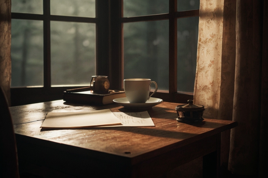 Bajo las dos lunas camino entre frutas luminosas y recuerdos tuyos. En cada amanecer extraño tu voz; en cada noche, imagino tu luz reflejada en el cielo alienígena. Te echo de menos más de lo que el espacio permite medir