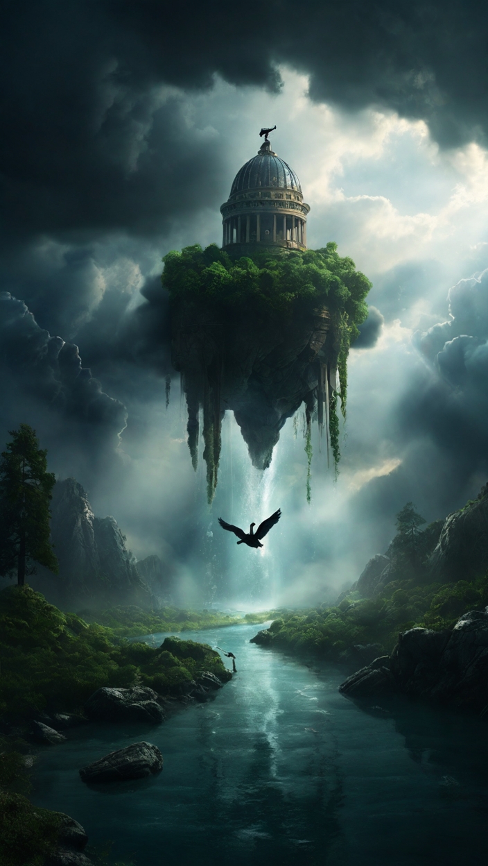 Sobre las nubes esta el cielo.